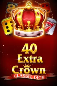 40 extra crown classic dice golden coins link - logo