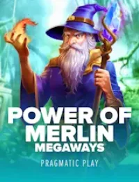power of merlin megaways official logo